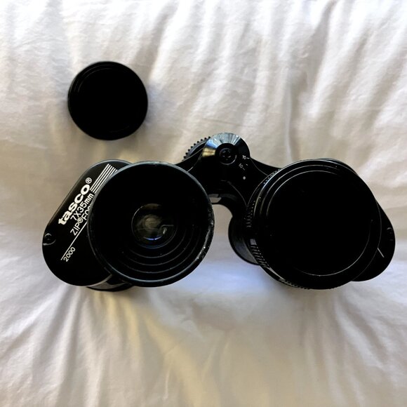 TASCO 7x35mm ZIPFOCUS 2000 Binoculars 420 FT/1000 YDS 140M/1000M Black - Picture 4 of 7